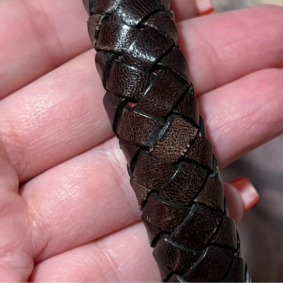 Adrienne Vittadini snake skin baguette bag - Picture 5 of 16